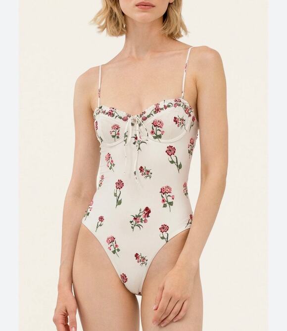 Agua Bendita Other - Agua Bendita Ebano Quebrada One Piece Swim In Multicolor Size Small
